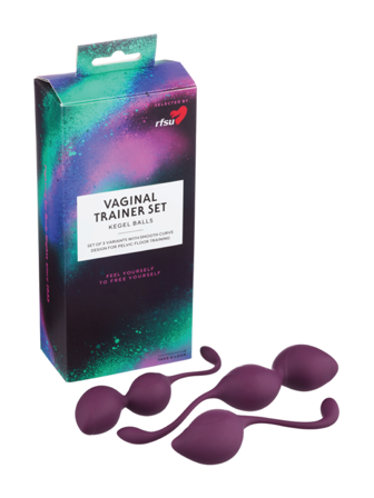 Rfsu Vaginal Trainer Set Knipekuler, 1 stk.