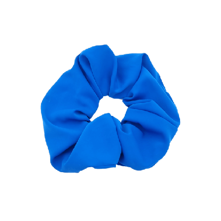 Complement Stor Textilscrunchie Accessoarer & tillbehör Dam Blå