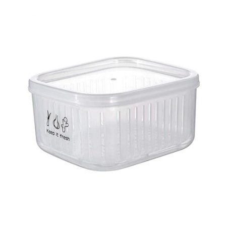 Opbevaringsboks til frugt og grøntsager til husholdningskøleskab