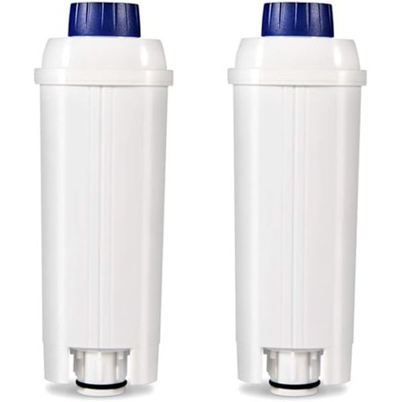 Kaffemagerfilter til Delonghi Filter DLSC002 med Aktivt Kulblødgøringsmiddel, Vandfilter Kompatibelt med De'L