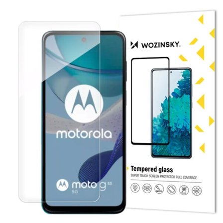 Wozinsky Motorola G53 Skärmskydd i Härdat Glas - Clear