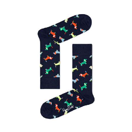 Happy Socks Puppy Love Sock Strumpor Herr Blå 41-46