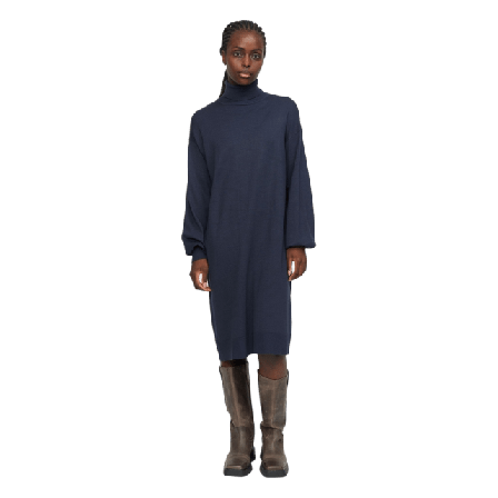 Soft Rebels Srlea Rollneck Dress Knit Tröjor Dam Blå S