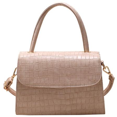 Kvinder Lille Krokodille Tote Clutch Skuldertaske Klassisk Troc