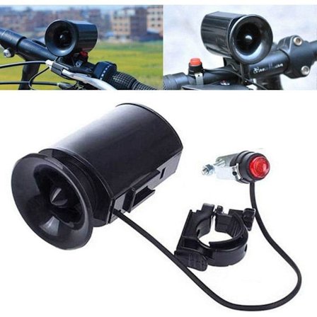 Superhög Cykelklocka Elektronisk Cykel Signalhorn Siren Ring Lo[PL]