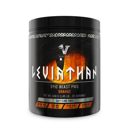 Viking Power Leviathan Caffeine Free PWO - 660g - Orange - Kosttillskott, PWO, Kosttillskott, Prestationshöjare & PWO, Pre-Workout (PWO)
