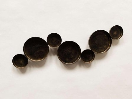 Trend Design Lysholder Kubbelys+Telys Antikk-Brun 54cm