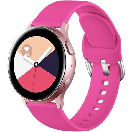 Armband kompatibel med Samsung Galaxy Watch Active / Active2 40mm / 44mm, 20mm mjuka silikonarmband som ersättning för Samsung Galaxy Watch 42