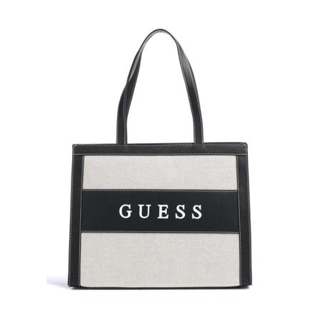 Guess, Salford BAG Zwart, Dames, Maat:ONE Size,leer