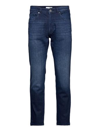 Slhstraight-Scott 22602Mb Sup Jns W Jeans Blå Selected Homme