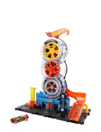 Hot Wheels | City Super Twist Tire Shop | ONE SIZE