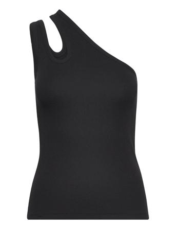 Toya Top T-shirts & Tops Sleeveless Svart REMAIN Birger Christensen