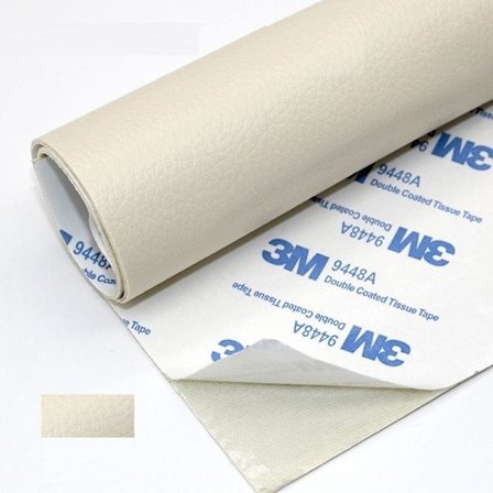 Ny selvklæbende læderreparation læderreparationstape læderreparation beige beige