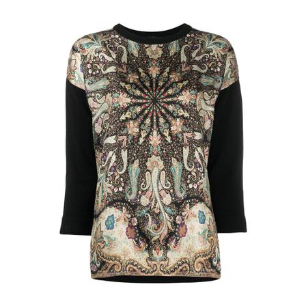 Etro, Sweater Czarny, Kobieta, Rozmiar: S
