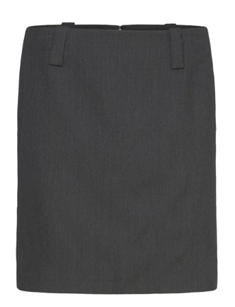 Monki Midi Skirt - Grey - 32