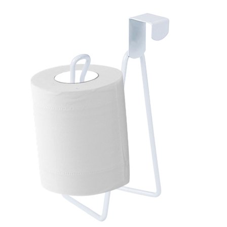 Metal Toilet Paper Holder, Toilet Roll Stand, Paper Holder for Bathroom Storage and Organization