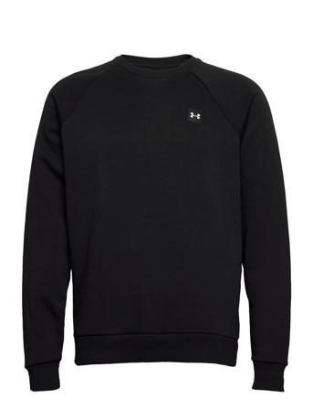 Ua Rival Fleece Crew Sweat-shirt Genser Svart Under Armour