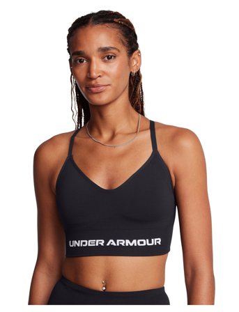 Under Armour Vanish Seamless Low Bra - Black - XL