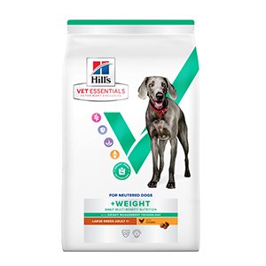 Hills VE Adult Dog Large Breed, 14 kg – För vuxna stora hundraser som är kastrerade (gäller båda könen från 1-års ålder)