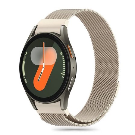 Tech-Protect MilaneseBand til Samsung Galaxy Watch 4 / 5 / 5 Pro / 6 / 7 / FE - guld