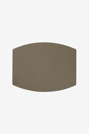 MiLLE W NORDISK DESIGN - Dækkeserviet ellipse - Grå - Løbere & dækkeservietter - Fra Homeroom