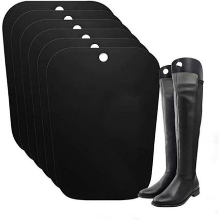 Støvlestrækkere - 6 stk. - Vedligehold støvlekvaliteten - 16 tommer: 40 centimeter - Sort