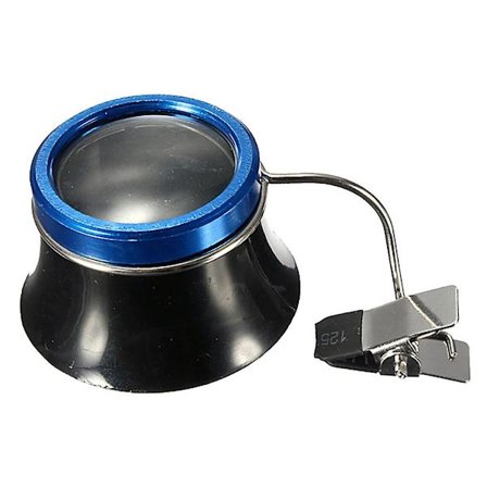 10x Kiinnittettävä Silmälasien Suurennuslasi Kellosepän Korujen Työkalu Kello