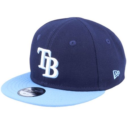 New Era - MLB Blå snapback Keps - Kids Tampa Bay Rays My 1St 9FIFTY Navy Strapback @ Hatstore
