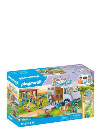 Playmobil Horses Of Waterfall Mobil Rideskole - 71493 Toys Playmobil Toys Playmobil Horses Of Waterfall Multi/patterned PLAYMOBIL