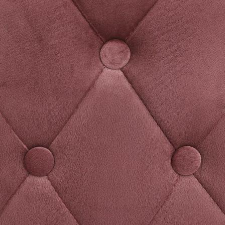 Vidaxl Barstolar 2 St Rosa Sammet Rosa
