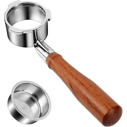 51mm Portafilter 3 Öron Kompatibel med Delonghi Dedica EC680 Kaffemaskin C