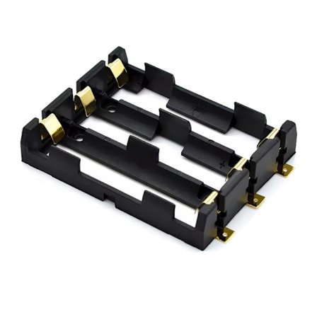 18650 batteriholder DIY 3 slot /4 slot 3,7V batteri opbevaringsboks med stifter