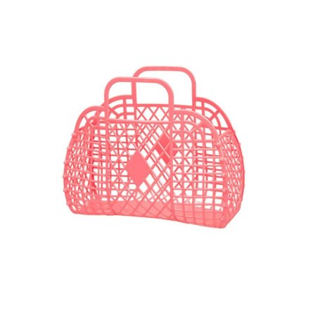 Ontto kori Muovinen säilytyskori PUNAINEN