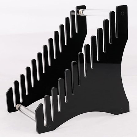 Vinyl Record Storage Rack (Svart), Akryl Förvaringslåda, För Böcker