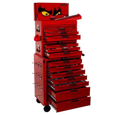 Teng Tools TCMM1055N Työkaluvaunu mukana työkalusarja, 1055 osaa, Autotallin sisustus & säilytys