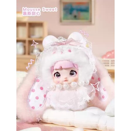 Autentisk Nommi Sweet Heart Kanin Plys Dukke - Sød kælen gave til piger, trendy Blind Box Legetøj