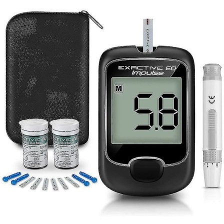 Bästsäljare 2023 Blodsockermätare Diabetes Test Kit Blodsockermätare Med Teststickor