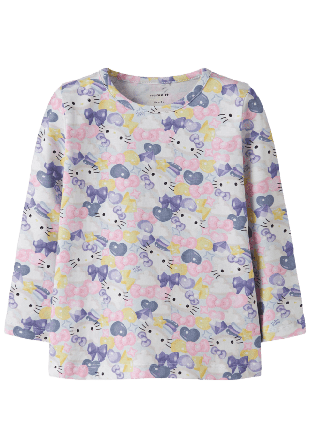 Name It NMFFIMI HELLOK LS TOP SKY Hoodies & sweatshirts Dam Flerfärgad 92