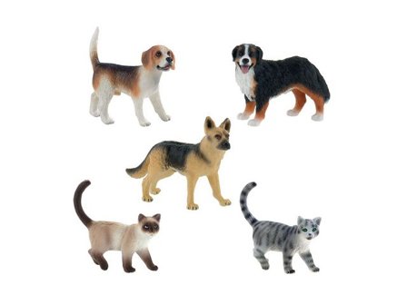 BULLYLAND Hundar och katter 5/fp - Lyreco - Skola och förskola - Lekmaterial - Lekfigurer - Djur