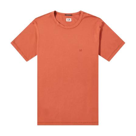 C.p. Company T-shirt , Oranje , Heren , Maat: M