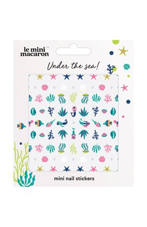 Le mini macaron Under The Sea Mini Nail Art Stickers, Makeup, Gelénegle, Gel Neglelak