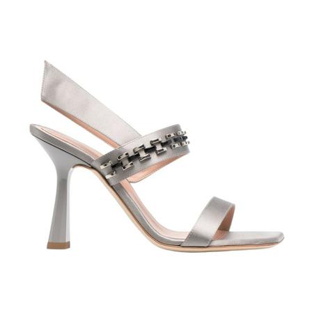 Alberta Ferretti Sandalen , Grijs , Dames , Maat: 36 EU
