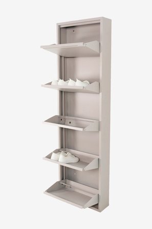 Spinder Design - Skoskap Billy 5 - Beige - Skoskap - Fra Homeroom