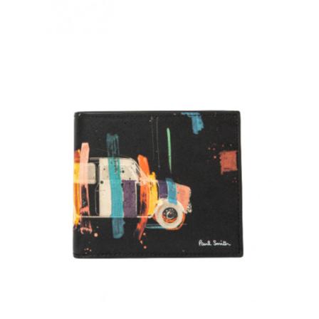 PS By Paul Smith, Wallets Cardholders Czarny, Mężczyzna, Rozmiar: ONE Size