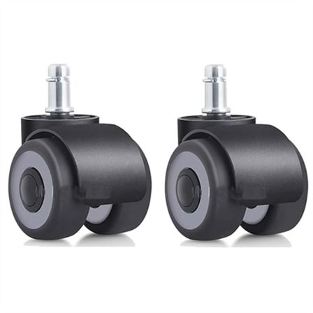 2 tum lastbärande hjul, dubbla hjul med 4 lager stumma F