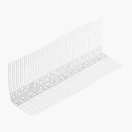 Hörnskydd för gipsvägg PVC nät