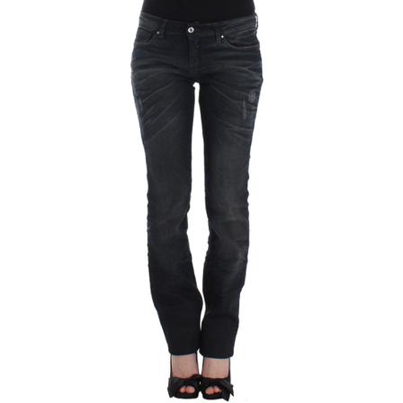 Costume National, skinnny leg jeans Blauw, Dames, Maat:W26