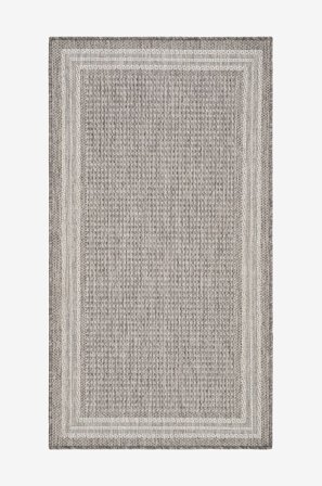 KM Home - Slätvävd Madrid - Grå - Slätvävda mattor - 80X240 - Från Homeroom