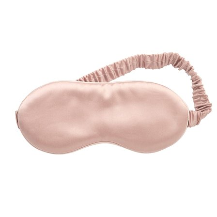 Lenoites Mulberry Sleep Mask with Pouch Pink, Tøj & Bolig, Rejsetilbehør, Sovemasker