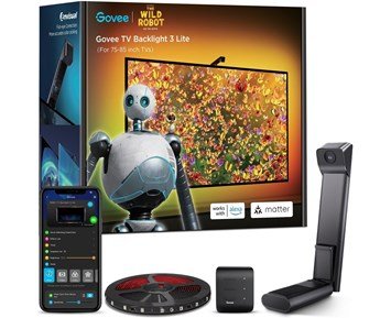 Govee TV Backlight 3 Lite (75~85 inch) Wild Robot - Fyndvara - LED-ljusslinga för din TV (75–85")